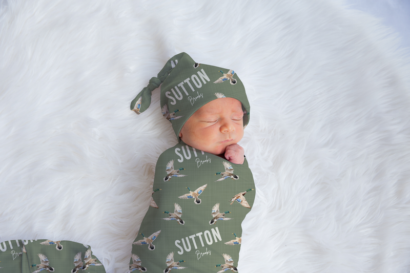Swaddle Set | Mallard Flight