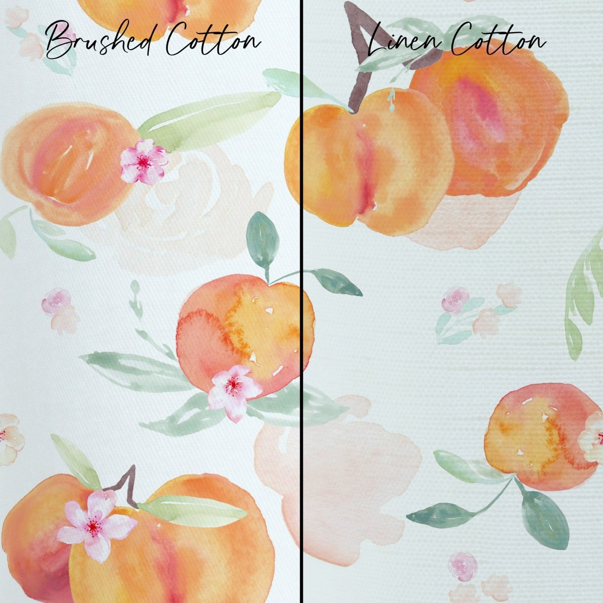 Sweet Georgia Peach Curtain Panel - gender_girl, Sweet Georgia Peach, Theme_Floral