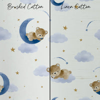 Teddy Bear Curtain Panel - gender_boy, Teddy Bear,