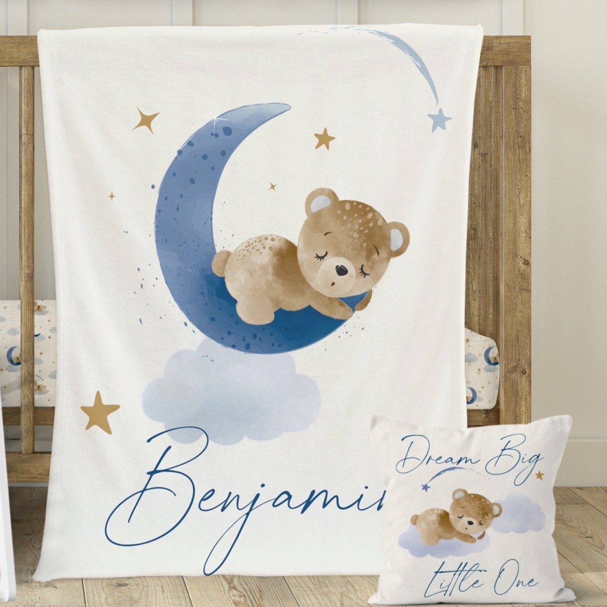 Teddy Bear Nursery Starter Set - gender_boy, Teddy Bear, text