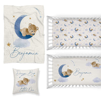 Teddy Bear Nursery Starter Crib Bedding Set
