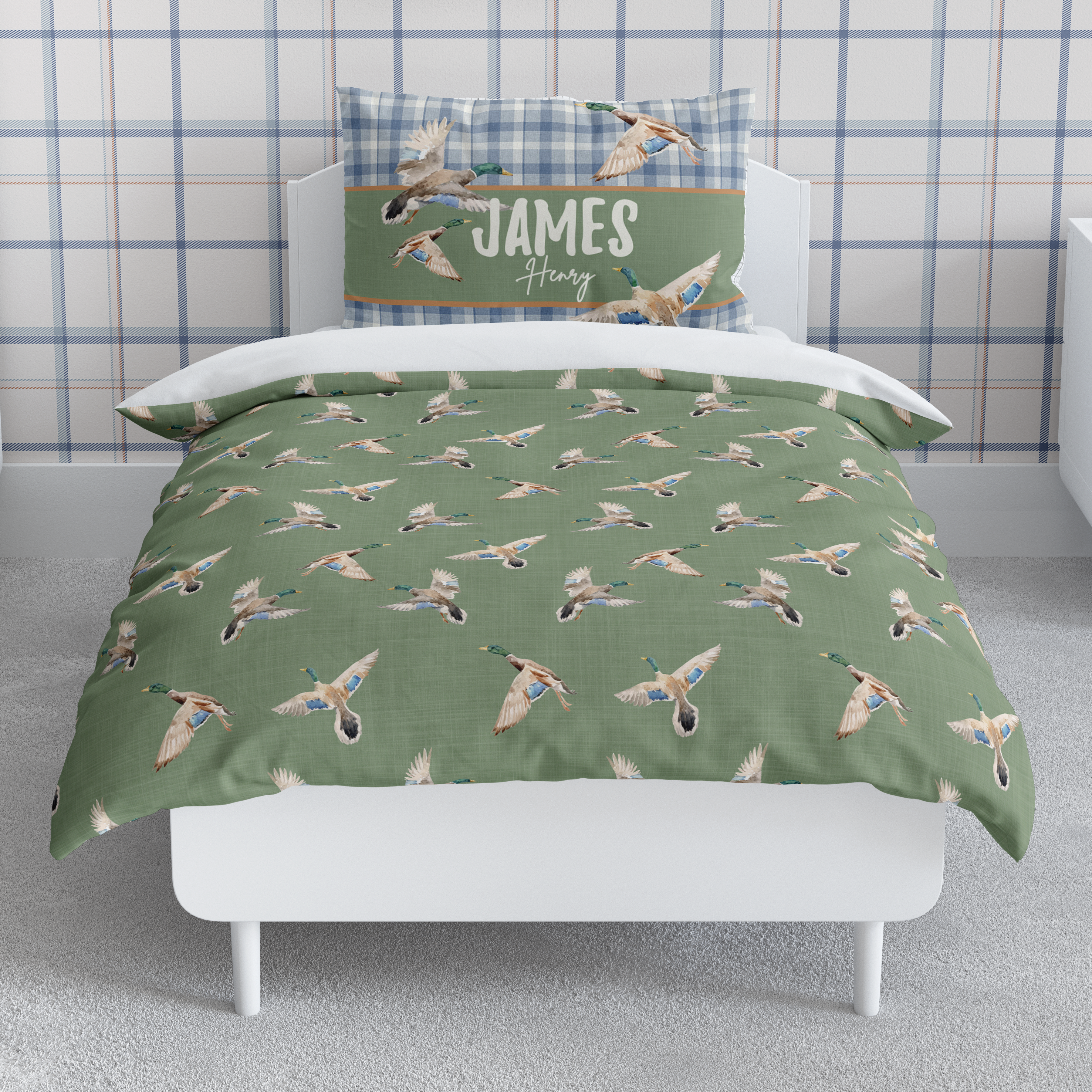 Duck Hunting Toddler Bedding Set (Comforter or Duvet Cover)