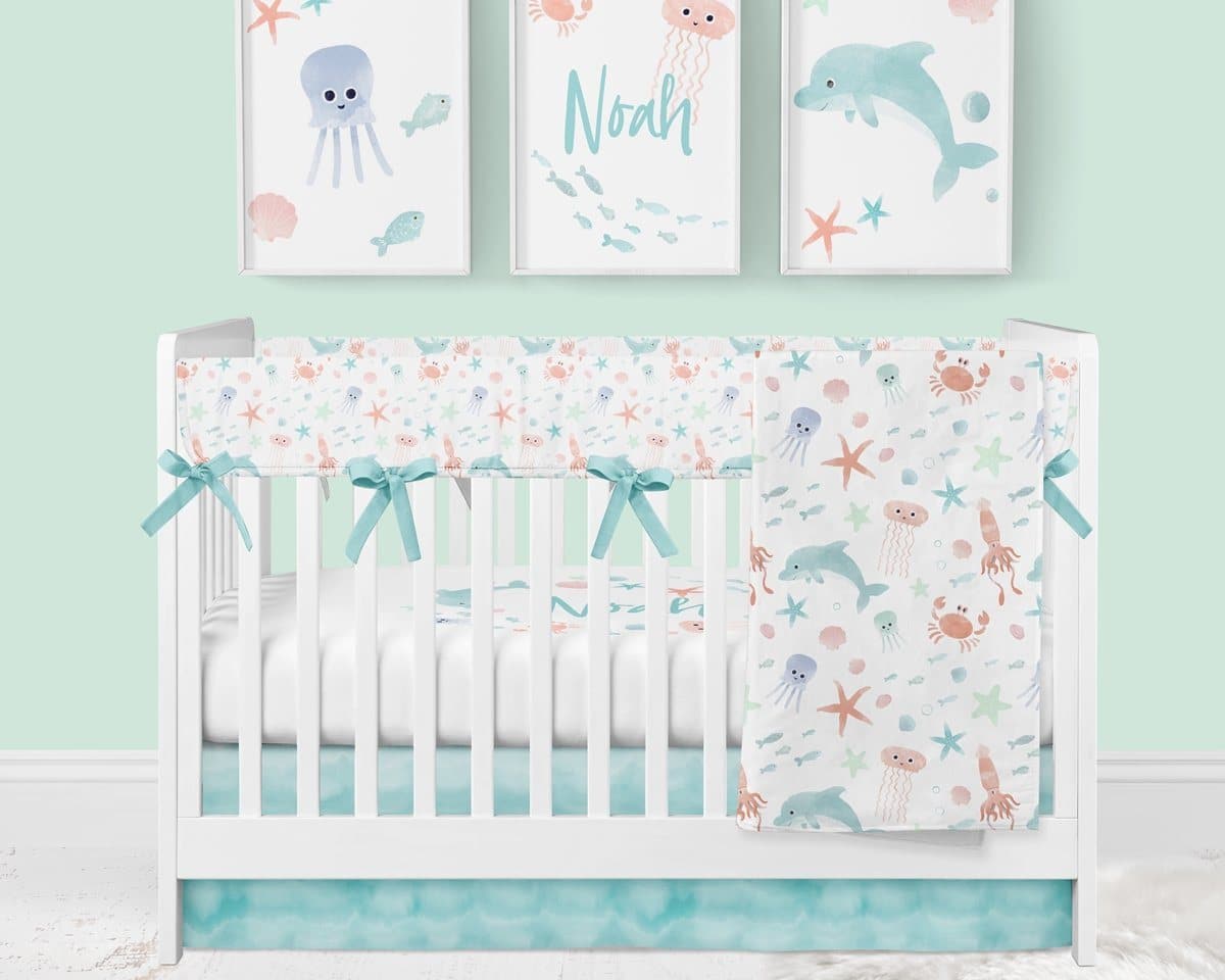 Under the Sea Minky Blanket - gender_boy, gender_girl, gender_neutral