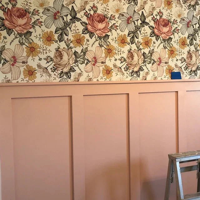 Vintage Earthy Floral Peel & Stick Wallpaper - gender_girl, Theme_Floral, Vintage Earthy Floral