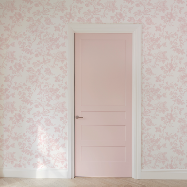 Fancy Bow Toile Peel & Stick Wallpaper