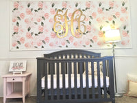 Watercolor Boho Floral Peel & Stick Wallpaper - gender_girl, Theme_Floral,