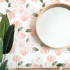 Watercolor Boho Floral Peel & Stick Wallpaper - gender_girl, Theme_Floral,