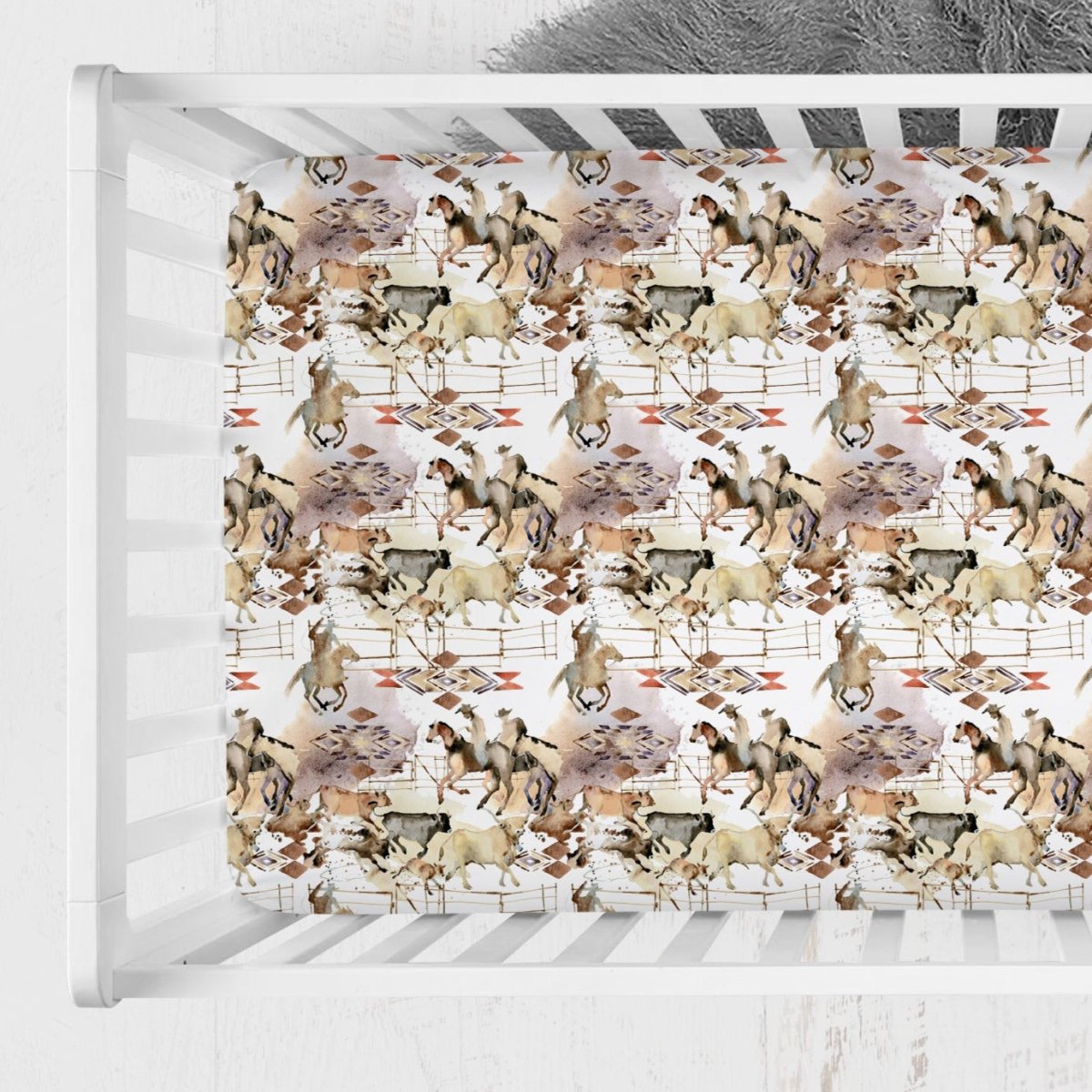 Wild West Cowboy Nursery Starter Set - gender_boy, text, Theme_Farm