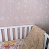 Wildflower Peel & Stick Wallpaper - gender_girl, Highland Cow Wildflower, Theme_Boho