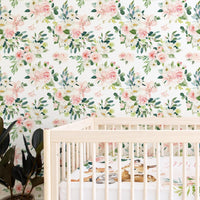 Woodland Meadows Peel & Stick Wallpaper - gender_girl, Theme_Floral, Theme_Woodland