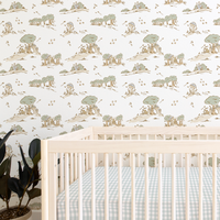 Peel & Stick Wallpaper | Honey Bear Toile