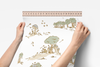 Peel & Stick Wallpaper | Honey Bear Toile