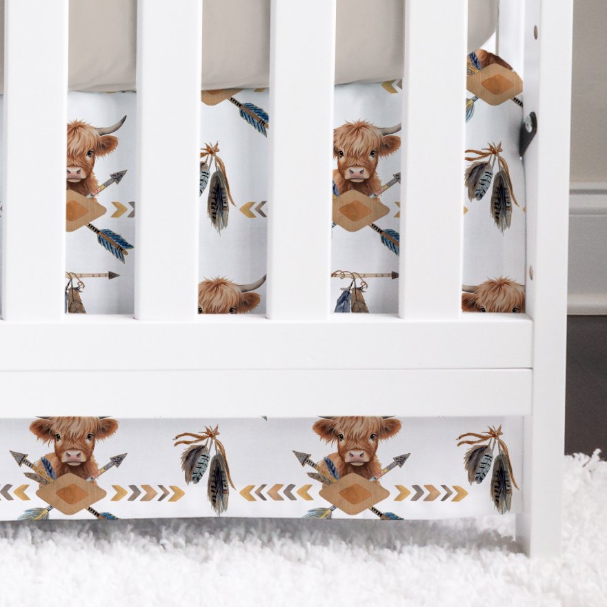 Blue Highland Cow Nursery Collection - Nursery Collection