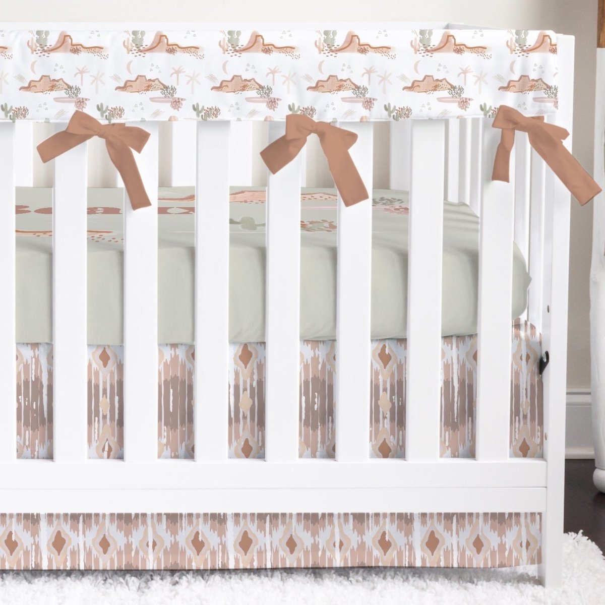 Boho Desert Crib Bedding - Boho Desert, gender_boy, text