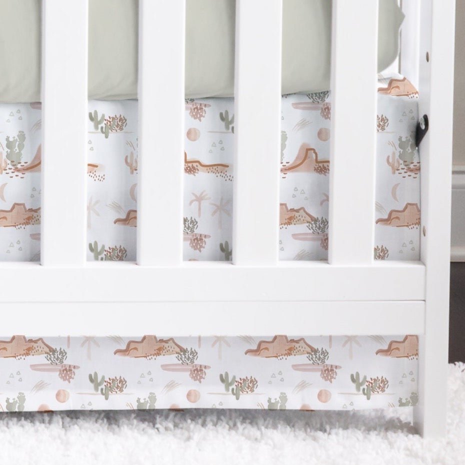 Boho Desert Crib Skirt - Boho Desert, gender_boy, Theme_Boho