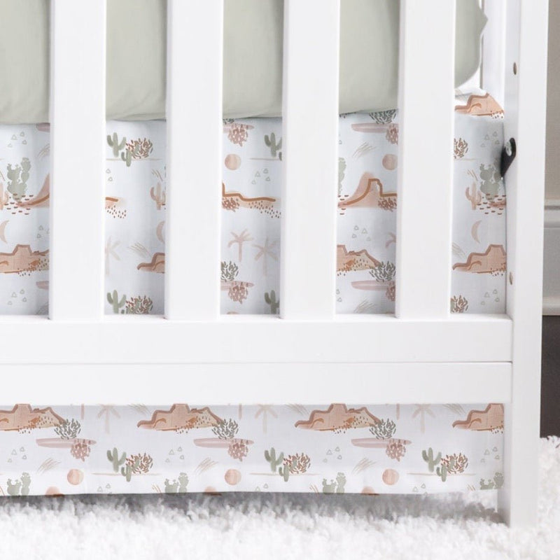 Boho Desert Crib Skirt - Boho Desert, gender_boy, Theme_Boho