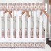Boho Desert Ikat Personalized Crib Bedding - Boho Desert, gender_boy, text