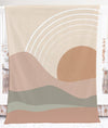 Boho Desert Mojave Personalized Crib Bedding - Boho Desert, gender_boy, text