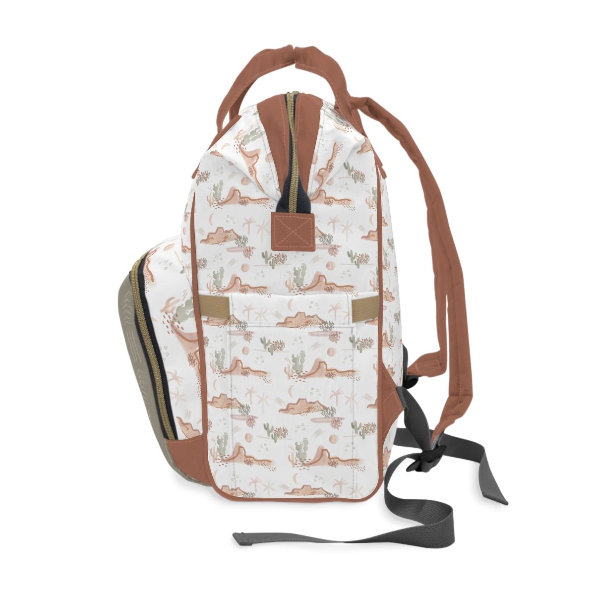 Boho Desert Personalized Backpack Diaper Bag - Boho Desert, gender_boy, text