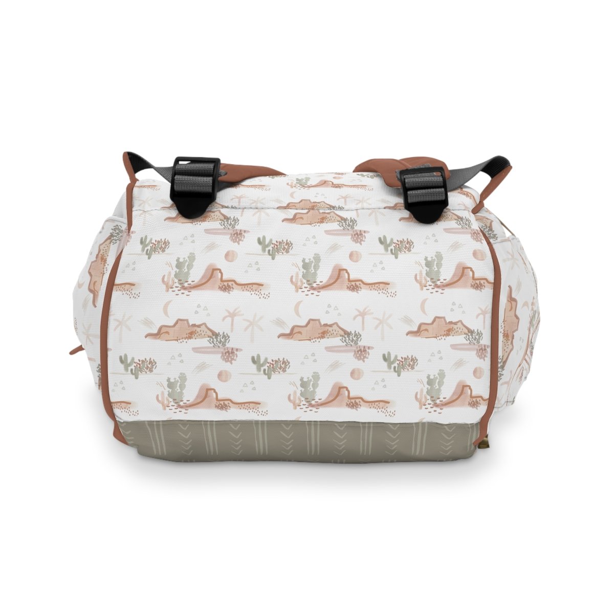 Boho Desert Personalized Backpack Diaper Bag - Backpack