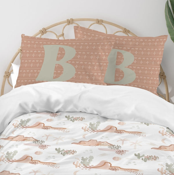 Boho Desert Personalized Kids Bedding Set (Comforter or Duvet Cover)