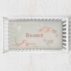 Boho Desert Personalized Crib Sheet - gender_boy, Personalized_Yes, text