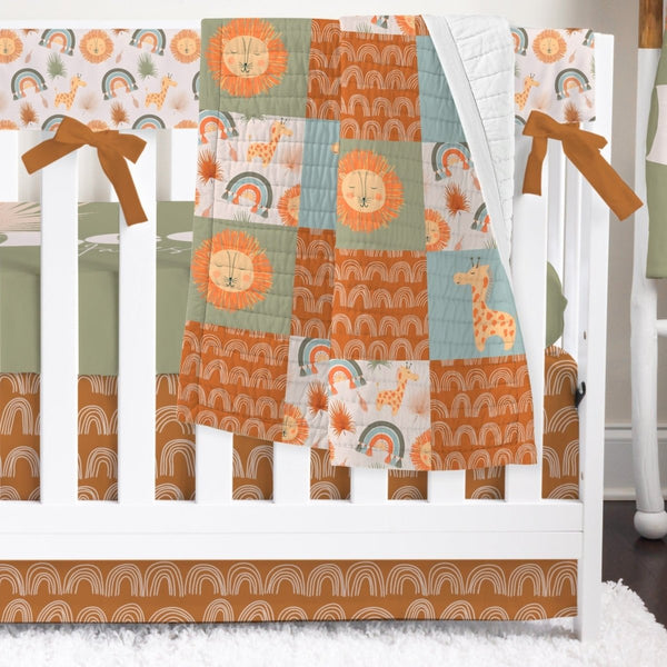 Boho Jungle Crib Bedding - Boho Jungle, gender_boy, gender_neutral