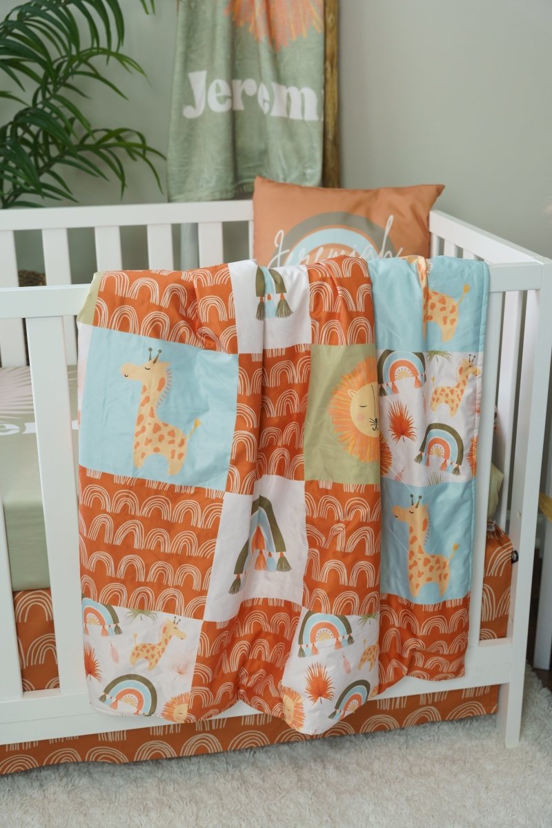 Boho Jungle Crib Bedding - Boho Jungle, gender_boy, gender_neutral