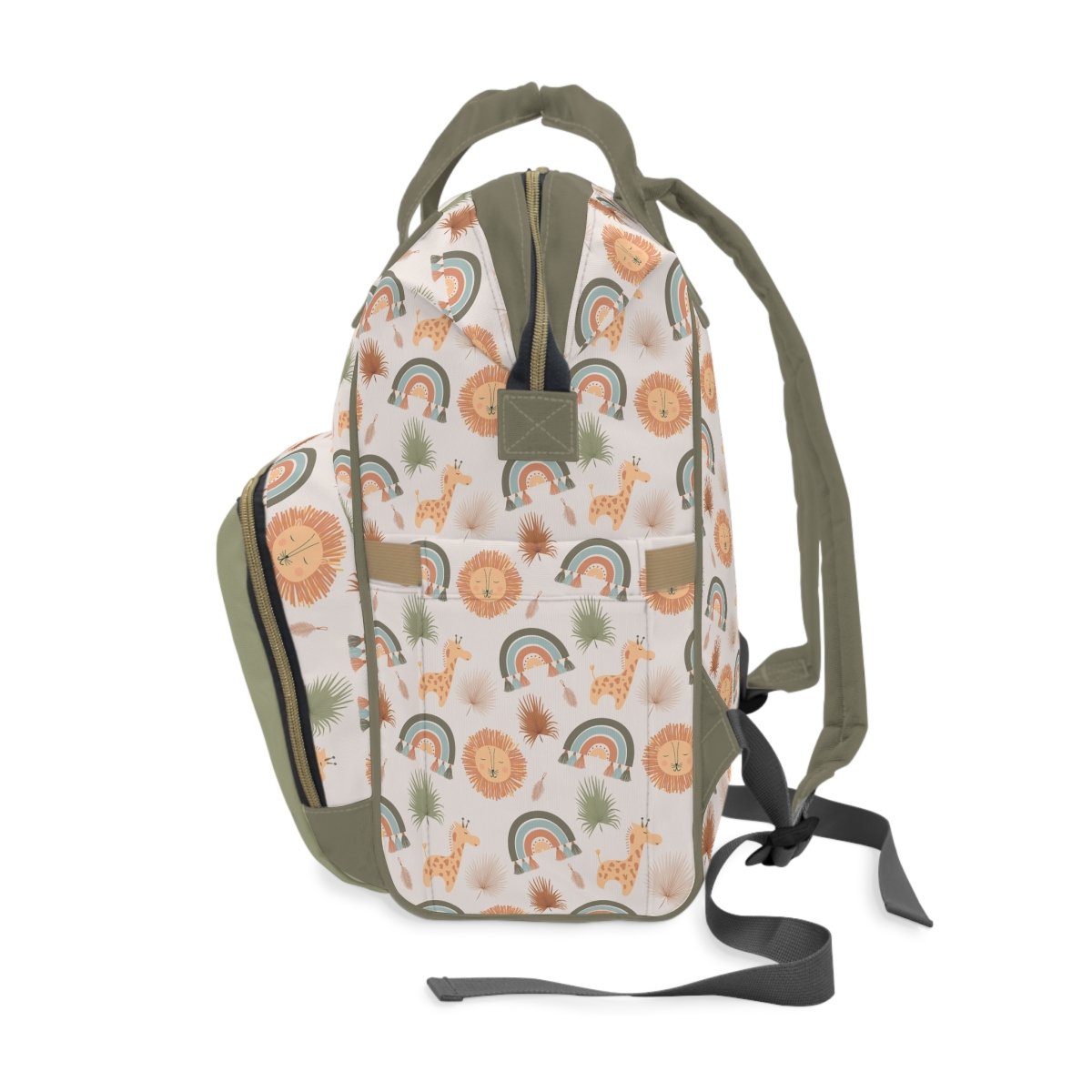 Boho Jungle Personalized Backpack Diaper Bag - Boho Jungle, gender_boy, gender_neutral