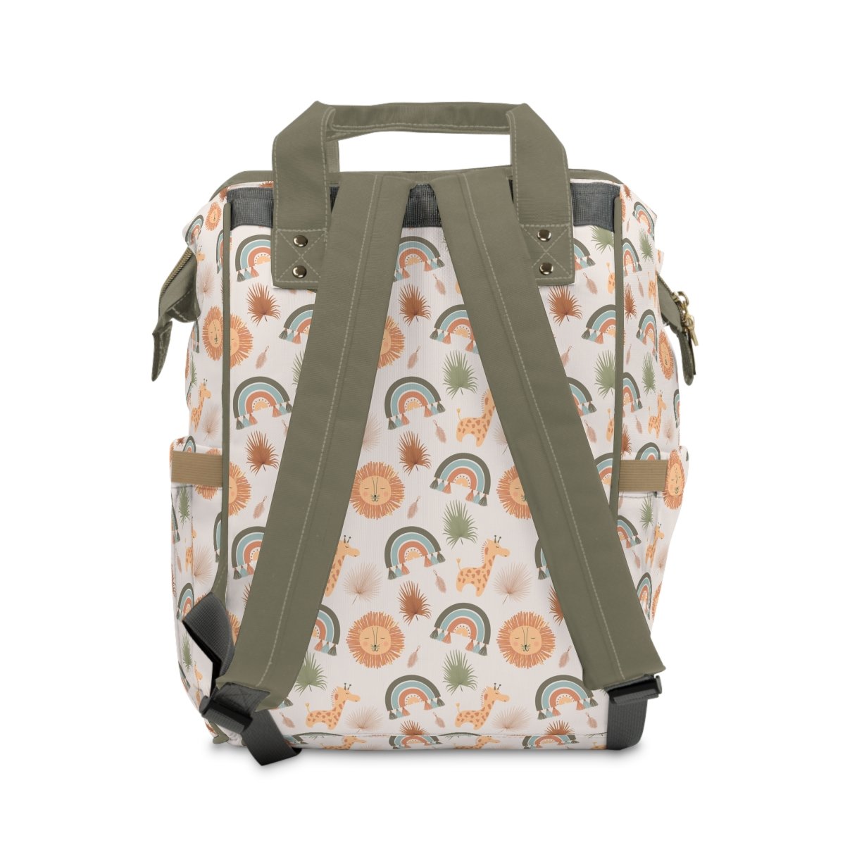 Boho Jungle Personalized Backpack Diaper Bag - Boho Jungle, gender_boy, gender_neutral