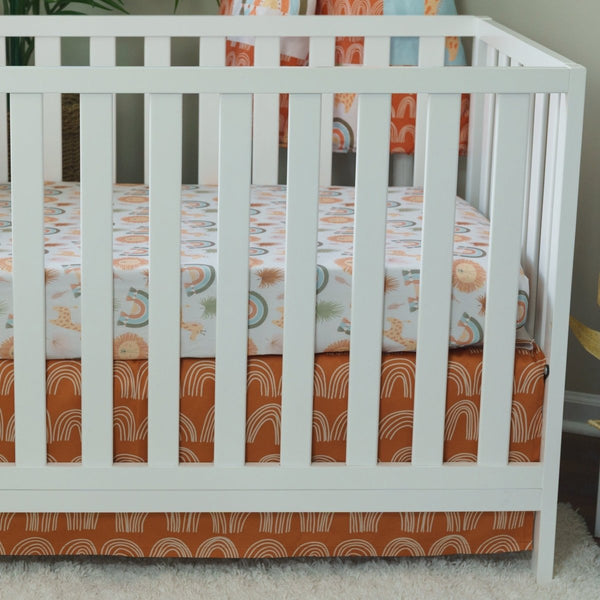 Boho Jungle Rainbow Crib Bedding - Boho Jungle, gender_boy, gender_neutral