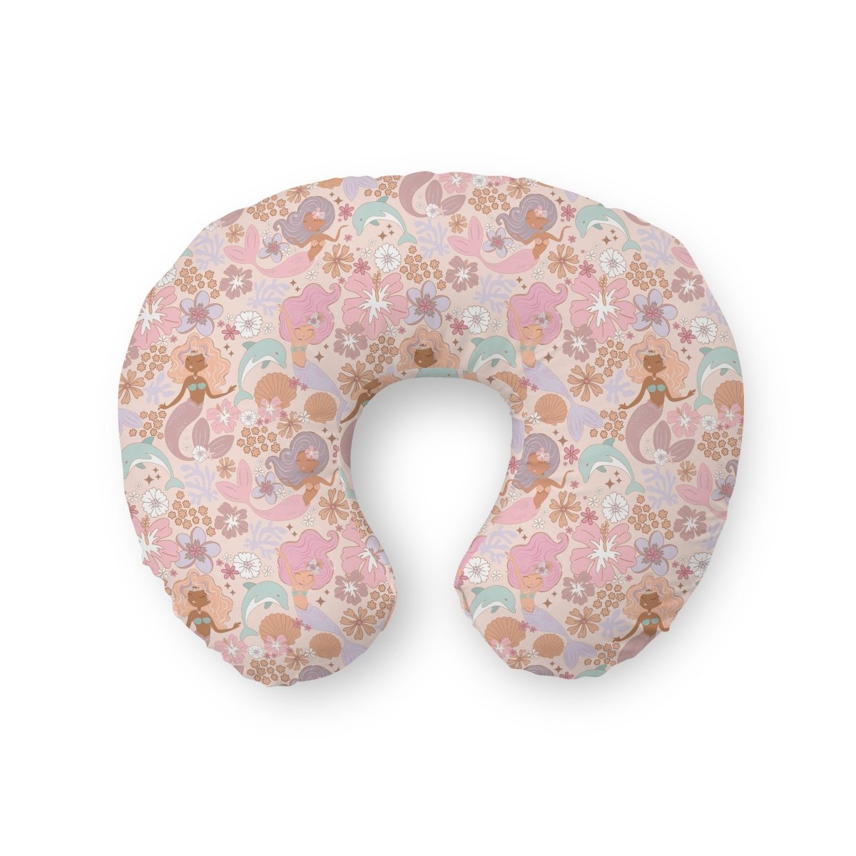 Boho Mermaids Nursing Pillow Cover - Boho Mermaids, gender_girl, Theme_Boho