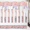 Boho Mermaids Personalized Crib Bedding - Boho Mermaids, gender_girl, text