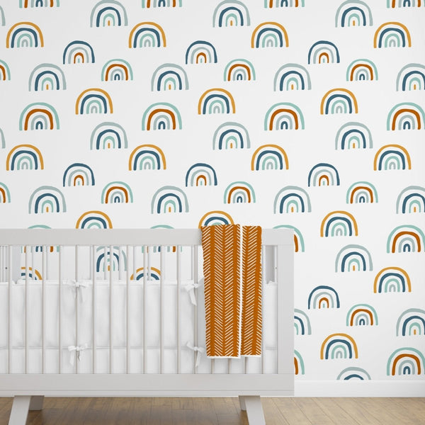 Boho Rainbow Peel & Stick Wallpaper
