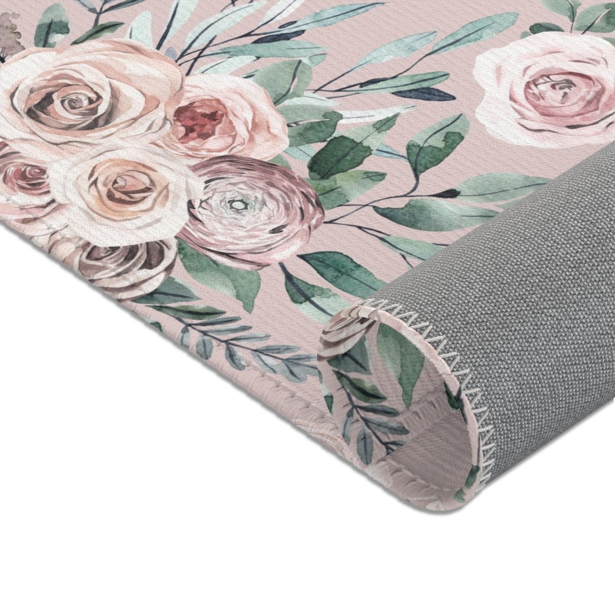 Boho Rose Nursery Rug - Boho Rose, gender_girl, Theme_Boho