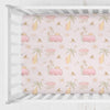 Boho Surfer Girl Crib Sheet - Boho Surfer Girl, gender_girl, Theme_Boho