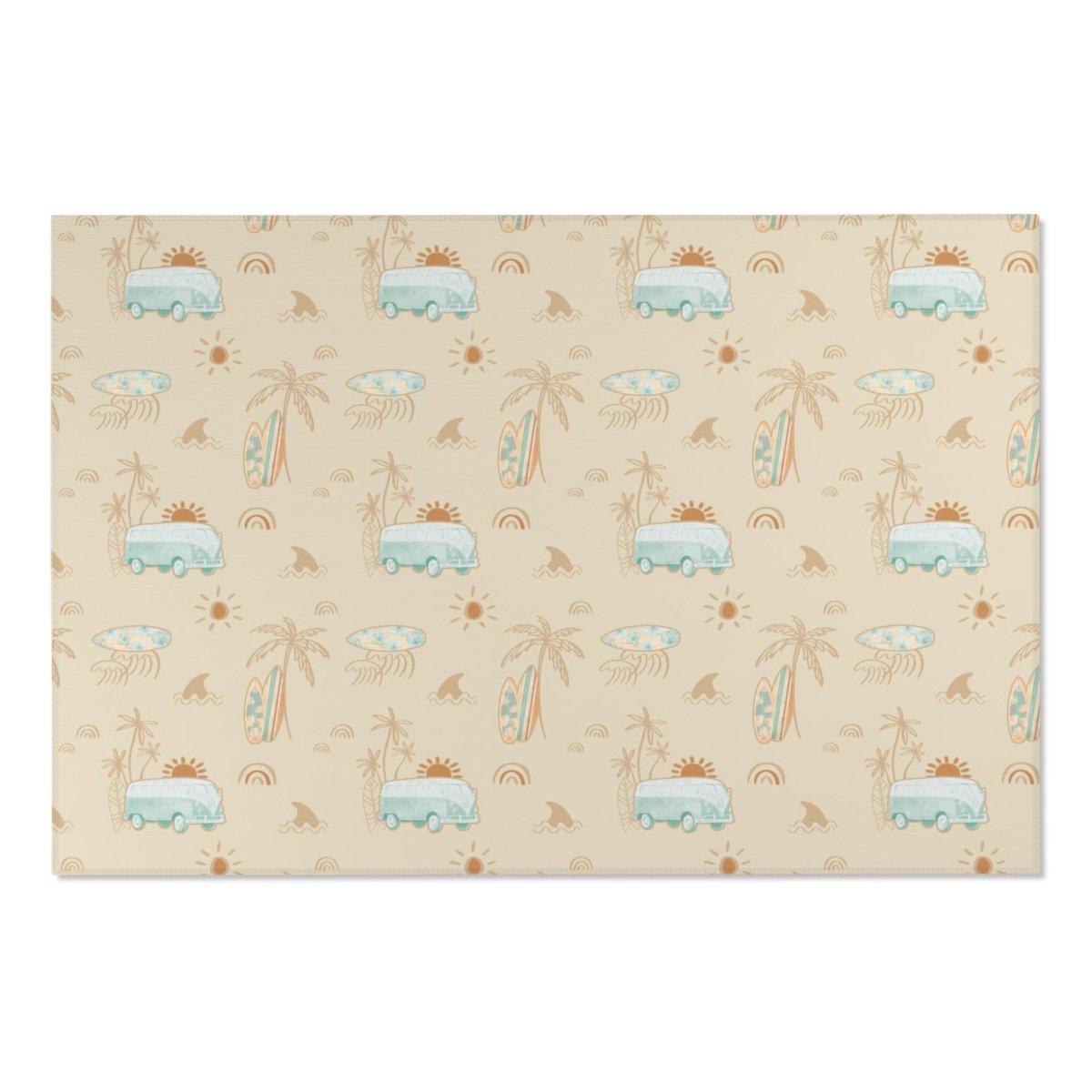 Boho Surfer Nursery Rug - Boho Surfer, gender_boy, gender_neutral