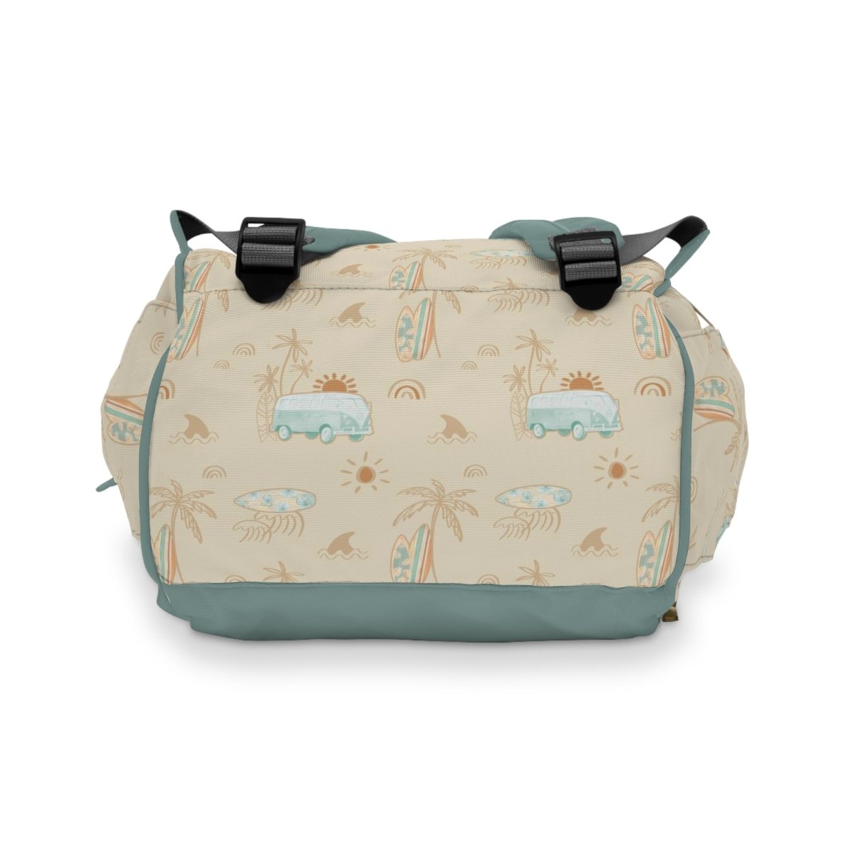 Boho Surfer Personalized Backpack Diaper Bag - Boho Surfer, gender_boy, gender_neutral