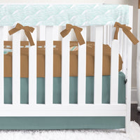 Boho Surfer Solid Crib Bedding - Boho Surfer, gender_boy, gender_neutral