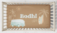 Boho Surfer Solid Crib Bedding - Boho Surfer, gender_boy, gender_neutral