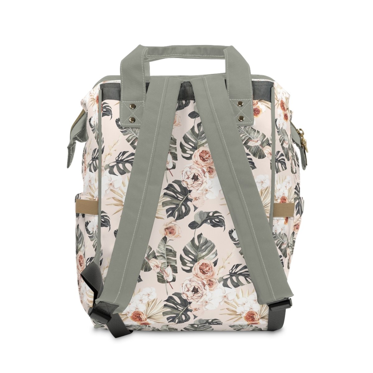 Boho Tropics Personalized Backpack Diaper Bag - Boho Tropics, gender_girl, text