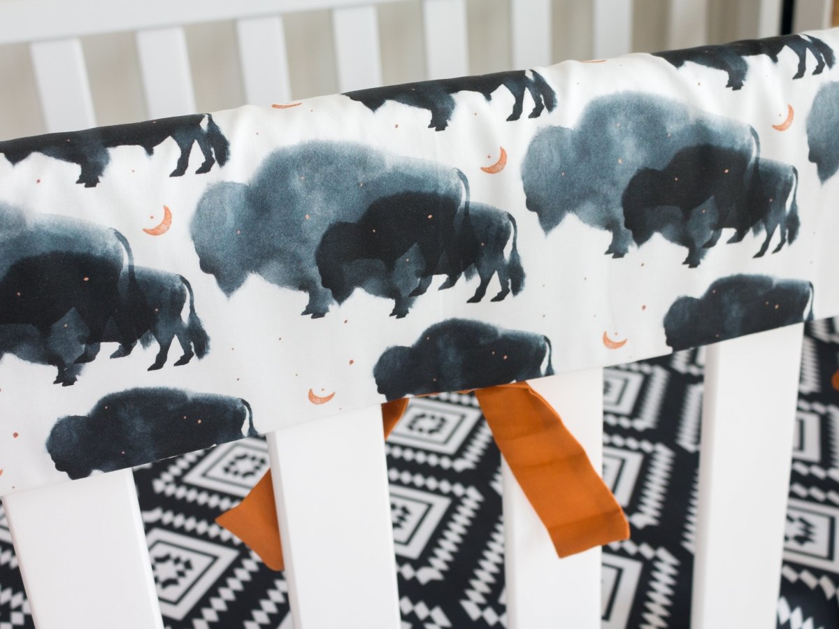Buffalo Babe Crib Bedding - Buffalo Babe, gender_boy, text