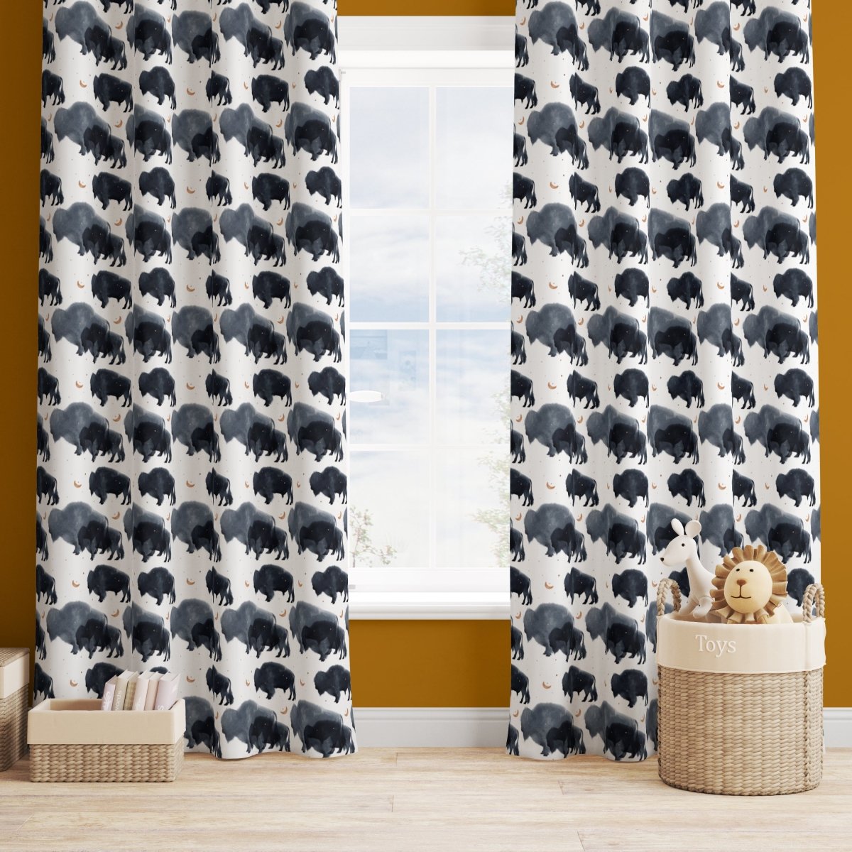 Buffalo Babe Curtain Panel