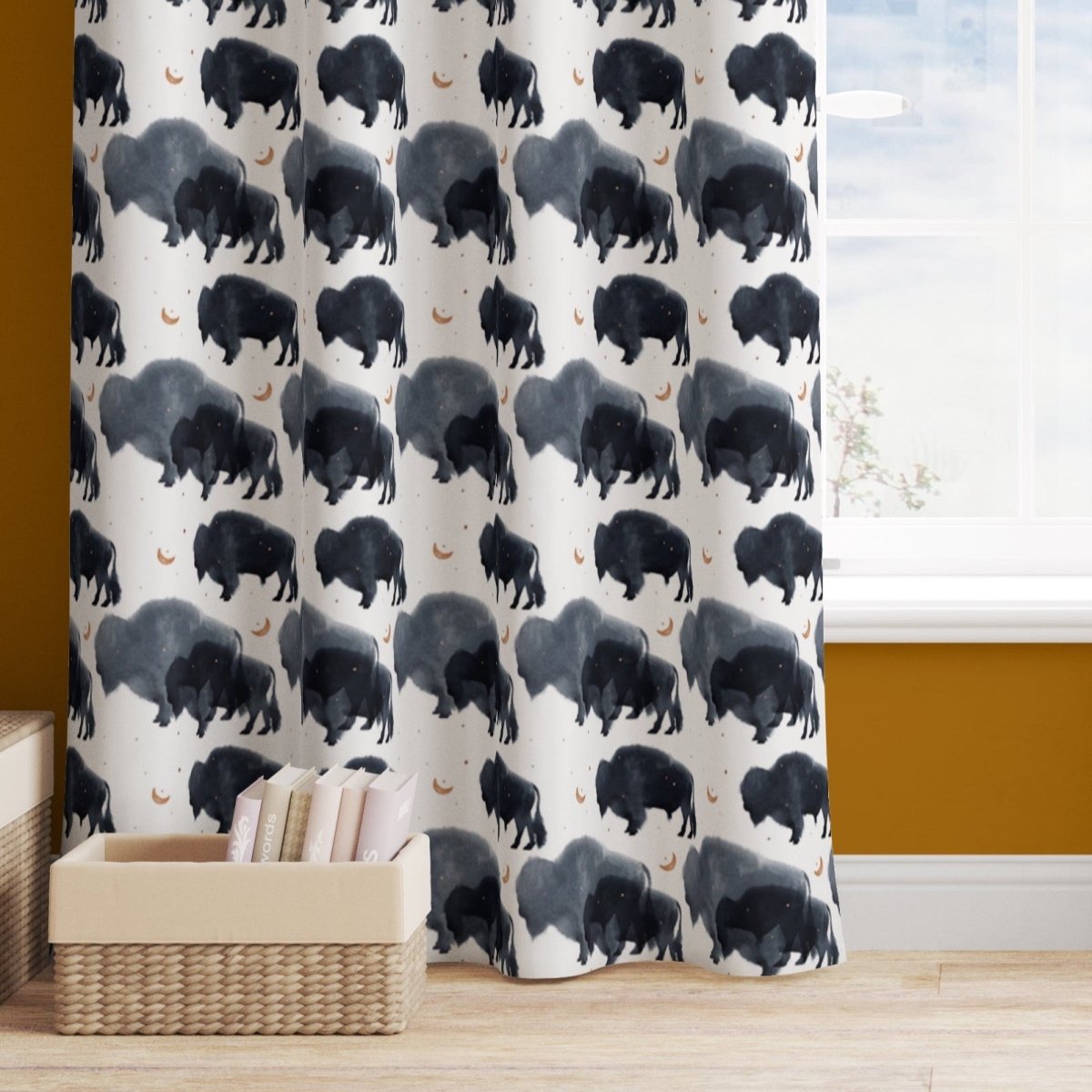 Buffalo Babe Curtain Panel