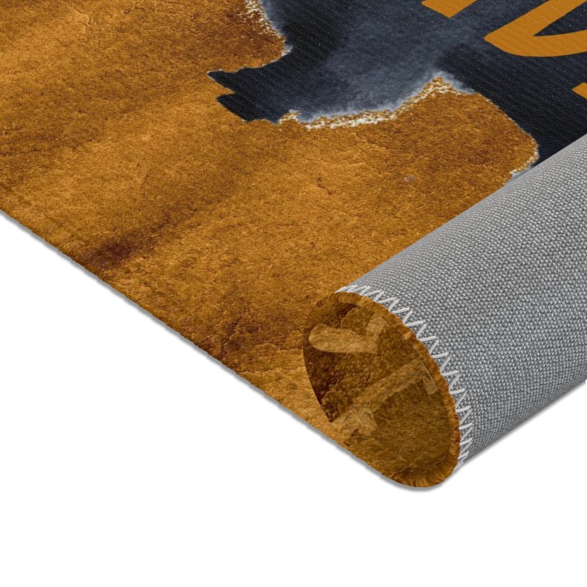Buffalo Babe Personalized Nursery Rug - Buffalo Babe, gender_boy, text