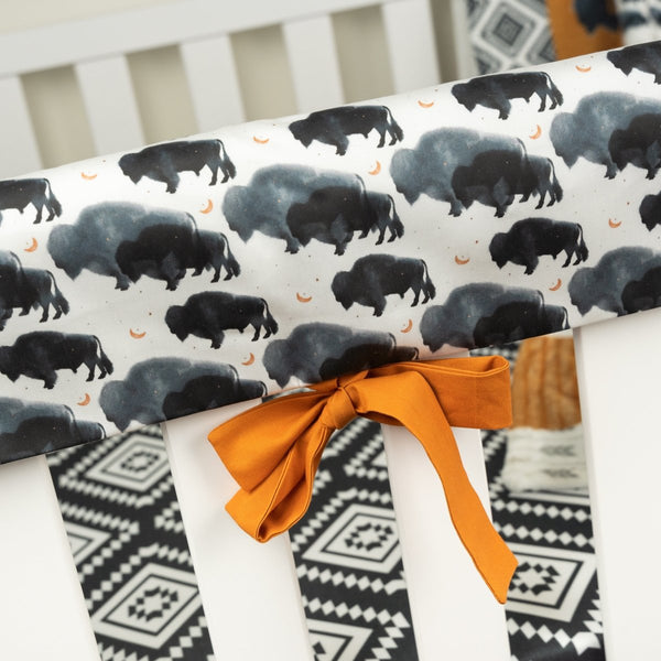 Buffalo Babe Crib Rail Guards - Buffalo Babe, gender_boy, Theme_Boho