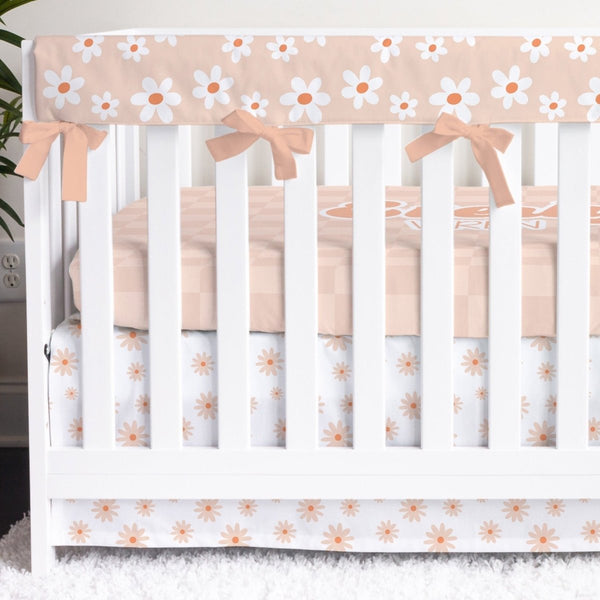 Daisy Floral Crib Bedding - Girl Crib Bedding