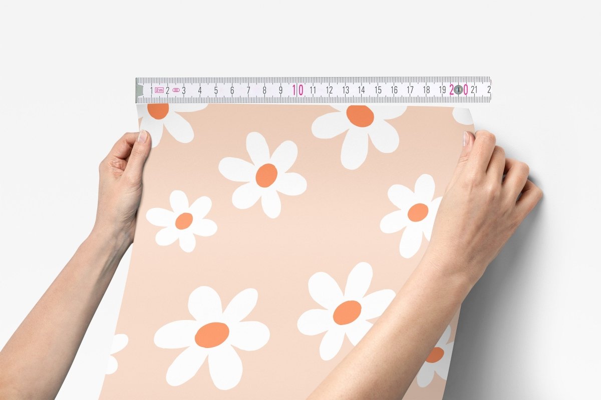Daisy Peel & Stick Wallpaper - Daisy, gender_girl, Theme_Floral