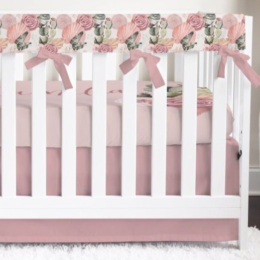 Desert Rose Crib Bedding - Desert Rose, gender_girl, text