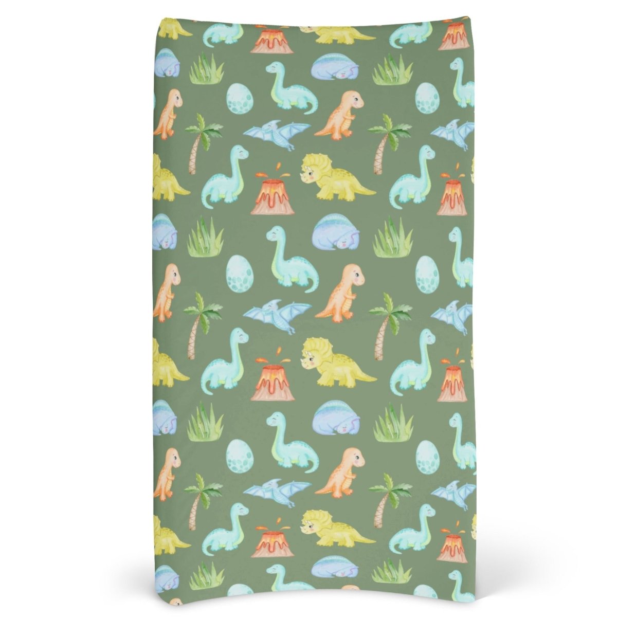 Dino Boy Changing Pad Cover - Dino Boy, gender_boy, Theme_Dinosaur